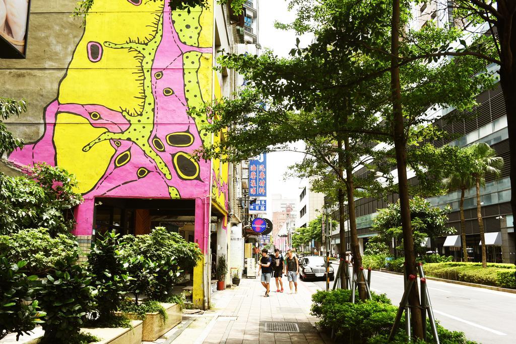 Flip Flop Hostel - Main Station Taipei Eksteriør billede