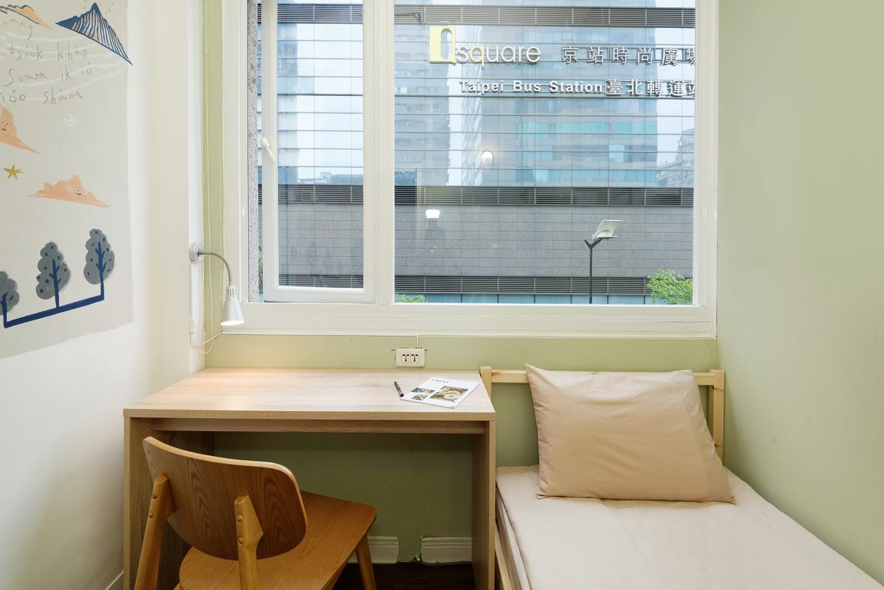 Flip Flop Hostel - Main Station Taipei Eksteriør billede